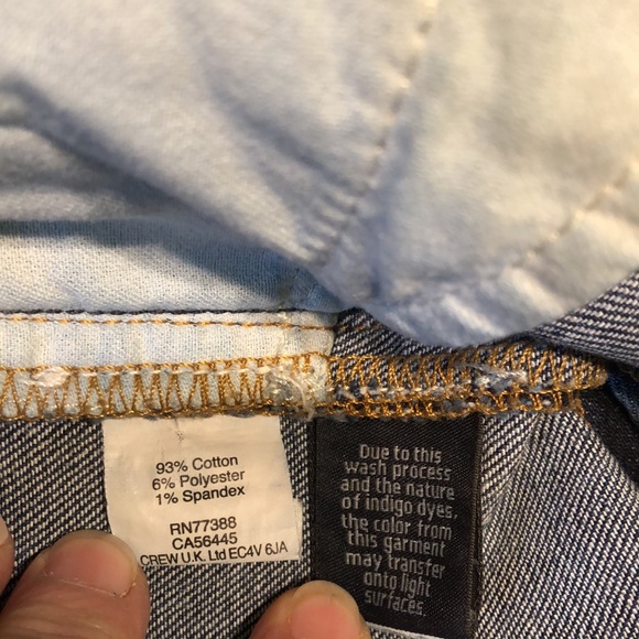 J Crew Toothpick Blue Jeans Skinny Ankle Pants Size 29 - Picture 5 of 7